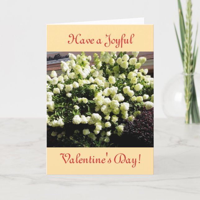 Simply Floral, Joyful Valentine's Card (Front)