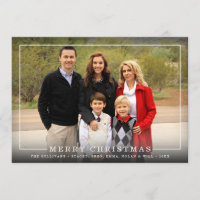 Simply Framed | Holiday Photo Card