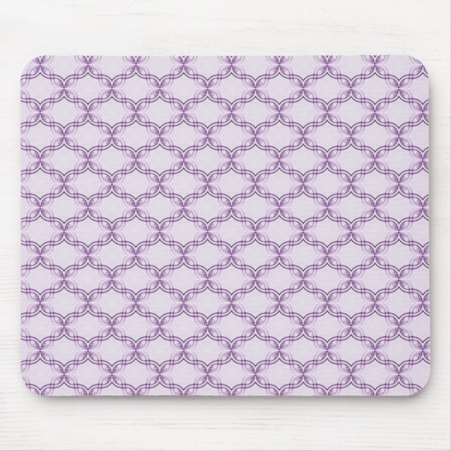 Simply Glamourous Mousepad, Purple Mouse Pad (Front)