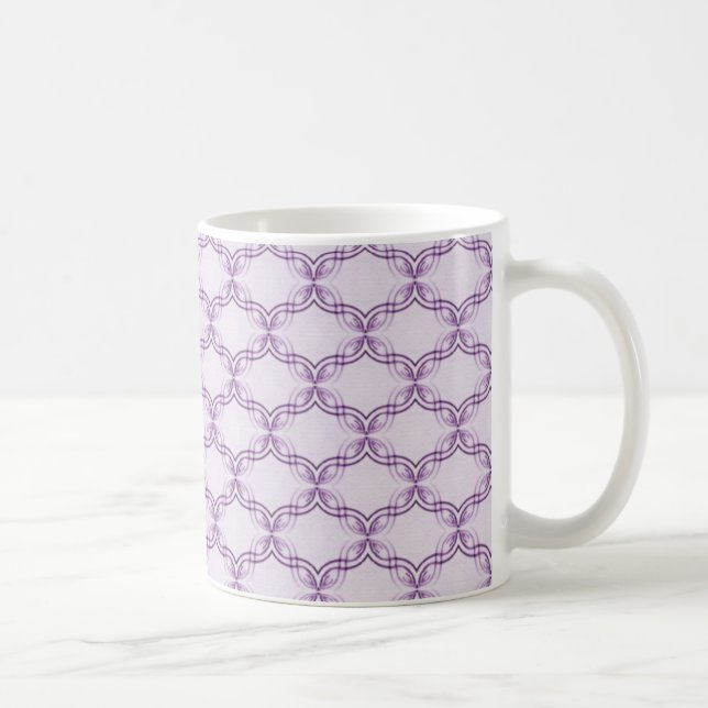 Simply Glamourous Mug, Purple Coffee Mug (Right)