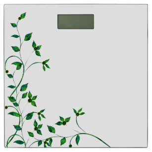 Simply Bathroom Scales Zazzle Simply Green Bathroom Scale