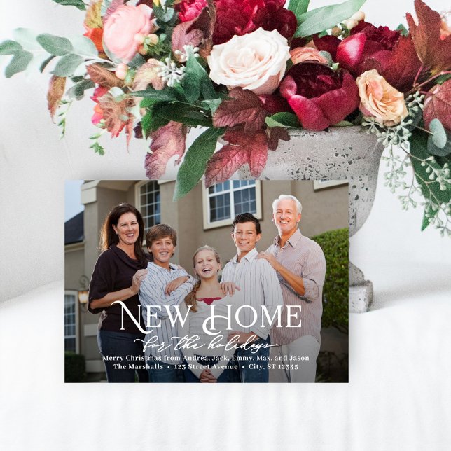 Simply Home Holiday Card Moving Announcement (Creator Uploaded)