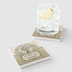 Simply Home Stone Coaster