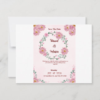 Simply in Love: A Day of Blush & Bliss Invitation