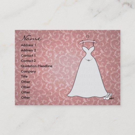 Customizable 'Simply Lace' Profile Card Business Card Templates