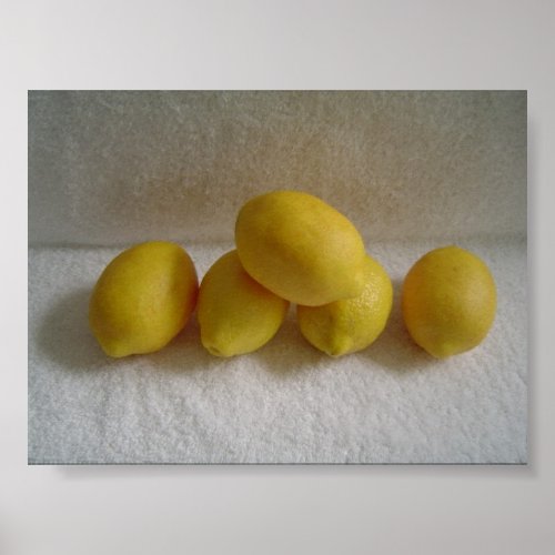 Simply Lemons Poster