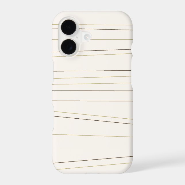 Simply Lines Iphone Case (Back)