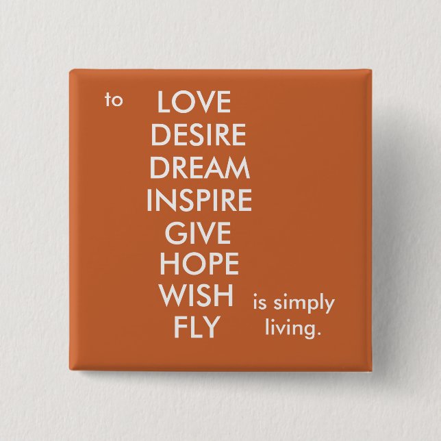 Simply Living Button (Front)