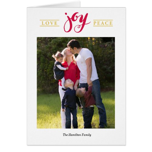 Simply Love Joy Peace Greeting Cards