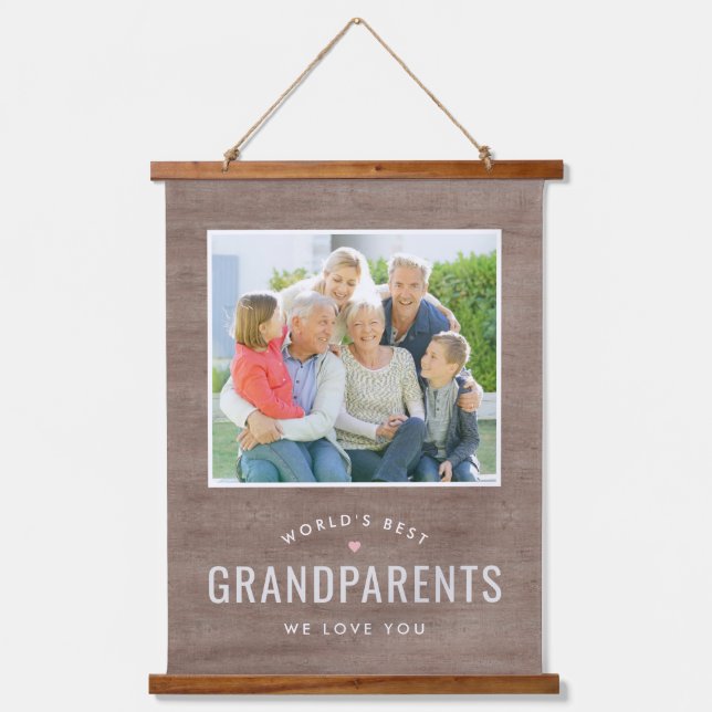 Simply Loved Personalized Gift Photo Wall Tapestry (Front)