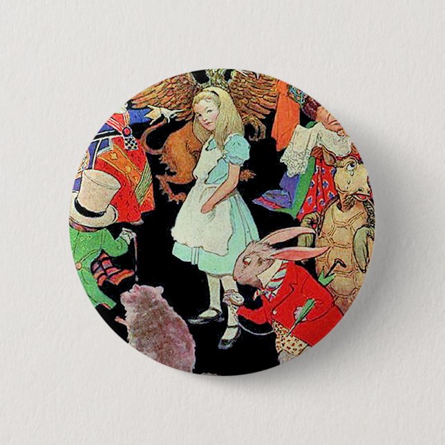 Simply, Madly Alice Button (Front)