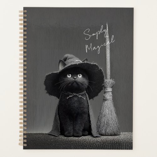 Simply Magical Witch Cat Planner