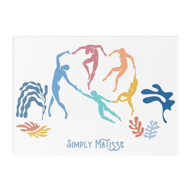 Simply Matisse - Dance Acrylic Print (Front)