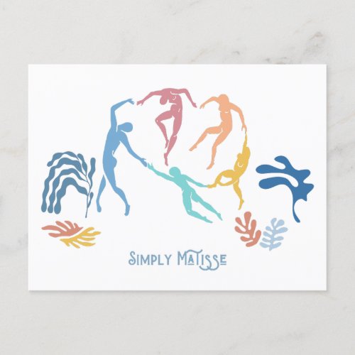 Simply Matisse _ Dance Holiday Postcard