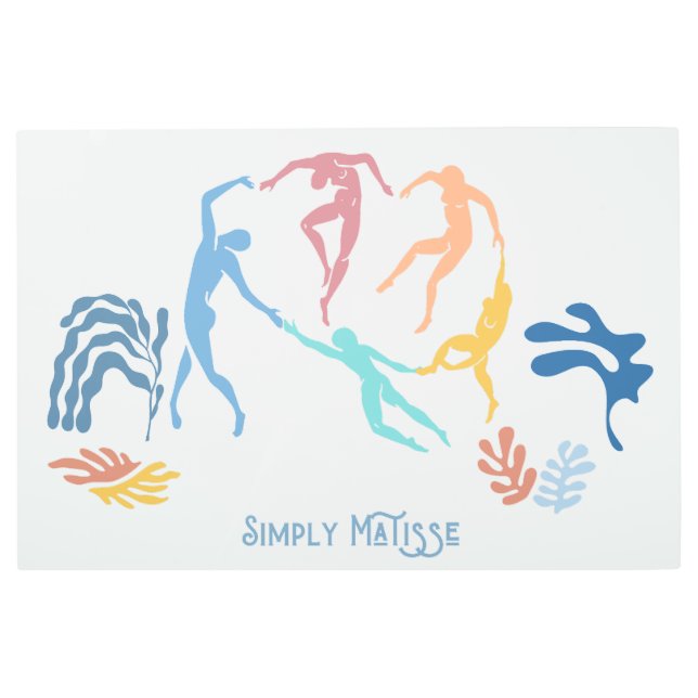 Simply Matisse - Dance Metal Print (Front)