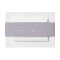 Simply Mauve Grey  Last Name 