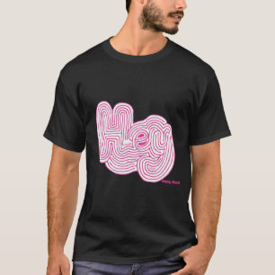 Simply Mazes "Hey" Maze Black T-shirt 