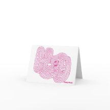 Simply Mazes "Hey" Maze Greeting Card