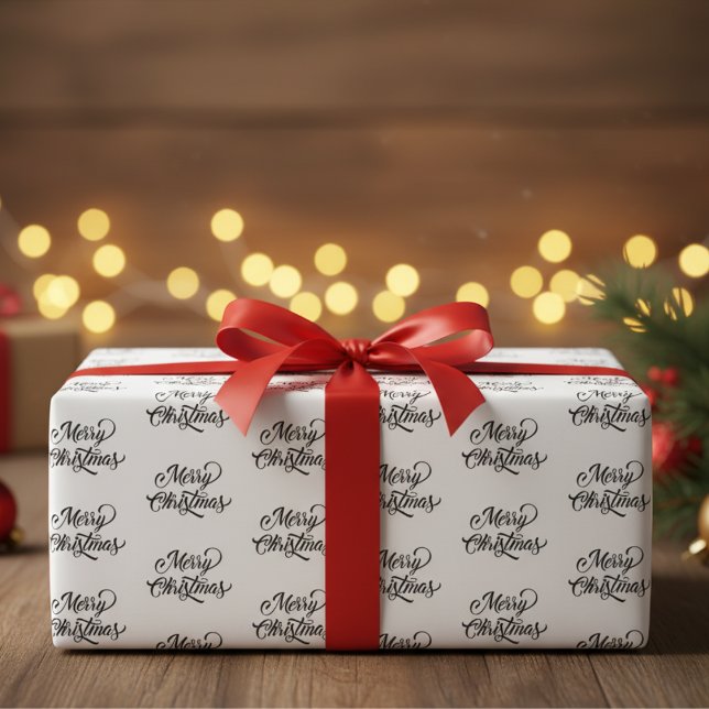 Simply Merry Christmas Wrapping Paper (Simply Merry Christmas Wrapping Paper)