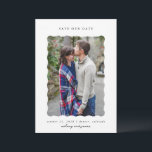 Simply Modern Save The Date<br><div class="desc">Save the date photo card featuring a single photo and modern type.</div>