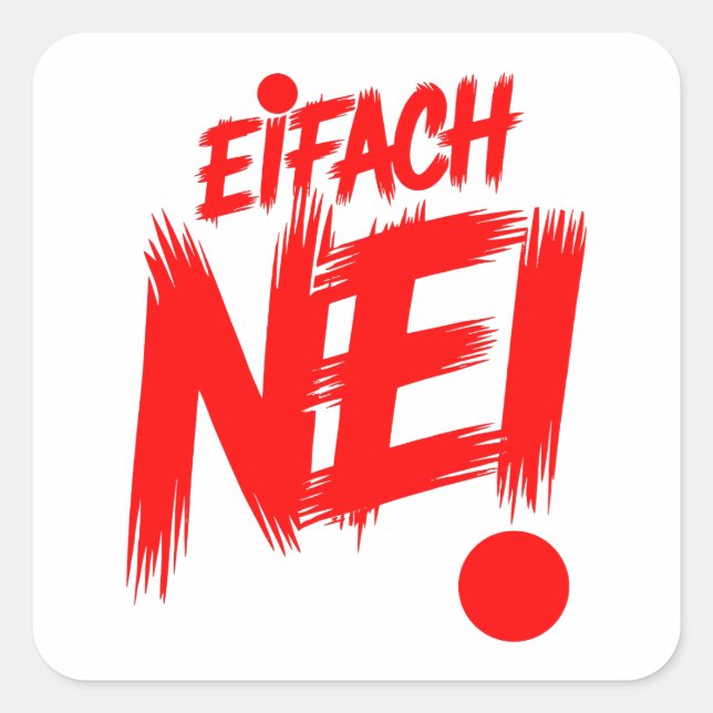 Simply no square sticker (Front)