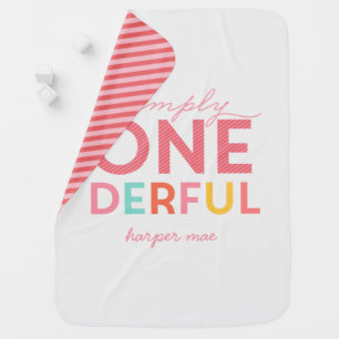 SIMPLY ONEDERFUL WONDERFUL SWADDLE BLANKET