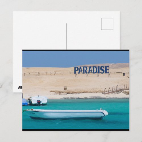 Simply Paradise Postcard