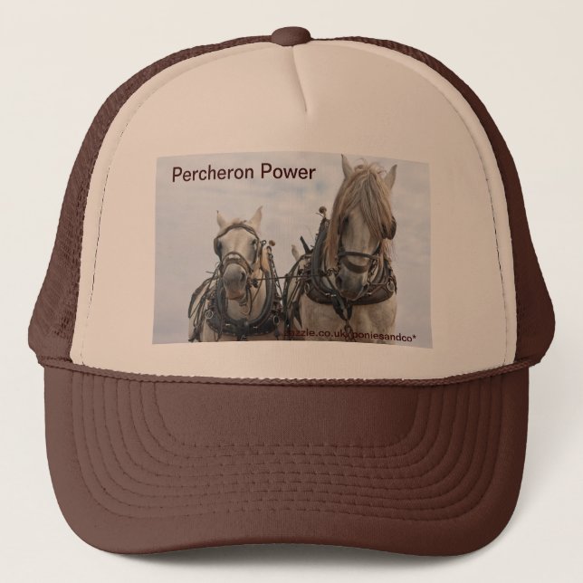 Simply Percheron Trucker Hat (Front)