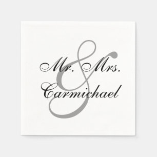 Simply Perfect Mr. & Mrs. Napkin