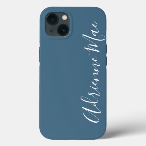 Simply Personalized Blue Jay Blue Case_Mate iPhone 13 Case