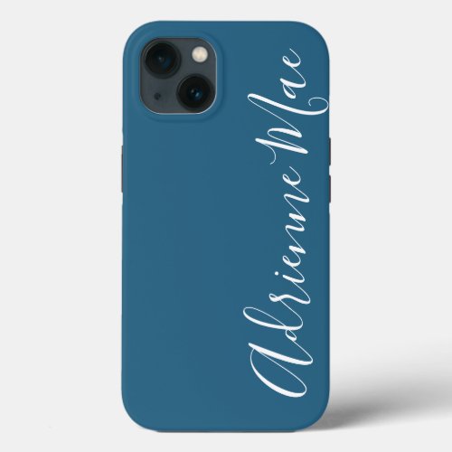 Simply Personalized Sierra Blue Case_Mate iPhone 13 Case