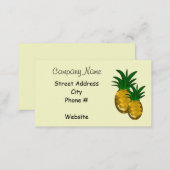 Simply Pineapple Business Card (Front/Back)