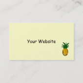 Simply Pineapple Business Card (Back)