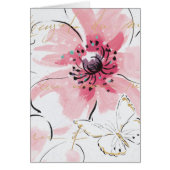 Simply Pink | Watercolor Floral (Front)