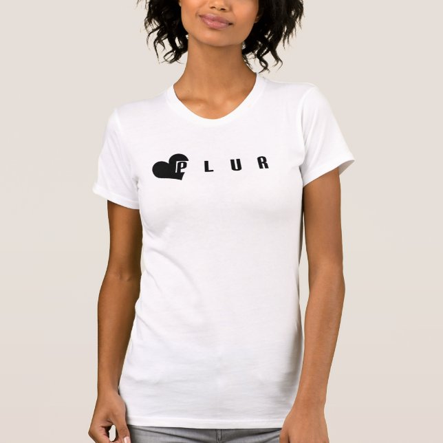 Simply PLUR for ladies T-Shirt (Front)