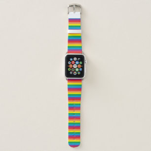 Simply Rainbow Pattern Apple Watch Band