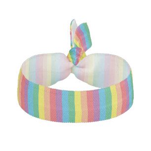 Simply Rainbow Pattern Elastic Hair Tie