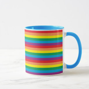 Simply Rainbow Pattern Mug