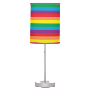 Simply Rainbow Pattern Table Lamp