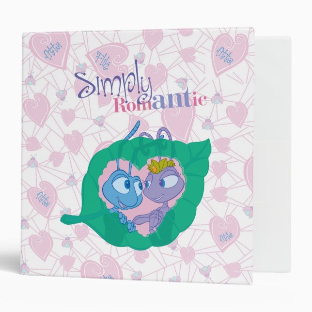 Simply Romantic 3 Ring Binder (Front/Inside)