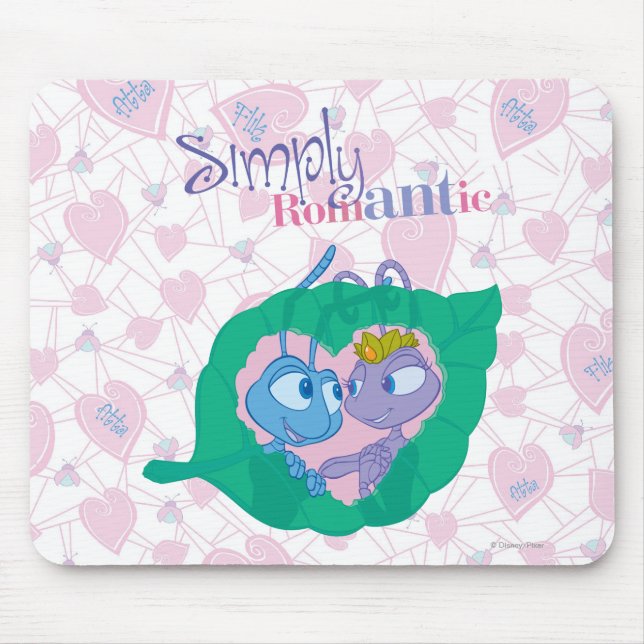 Simply Romantic Mouse Pad (Front)