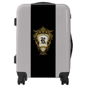 Simply Royal Elegant Monogram Luggage