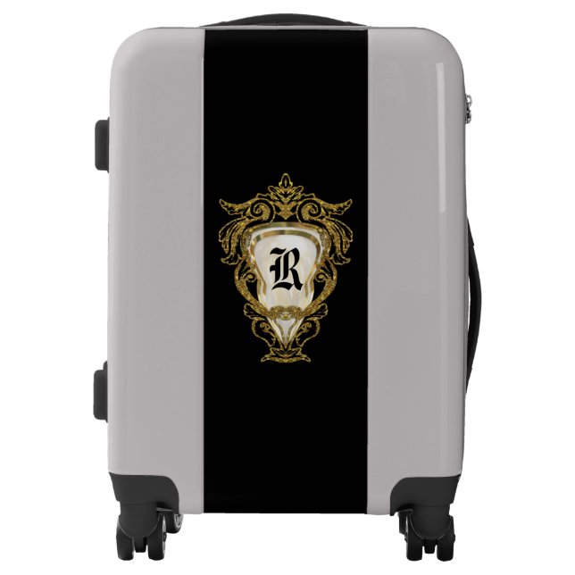 Simply Royal Elegant Monogram Luggage (Front)