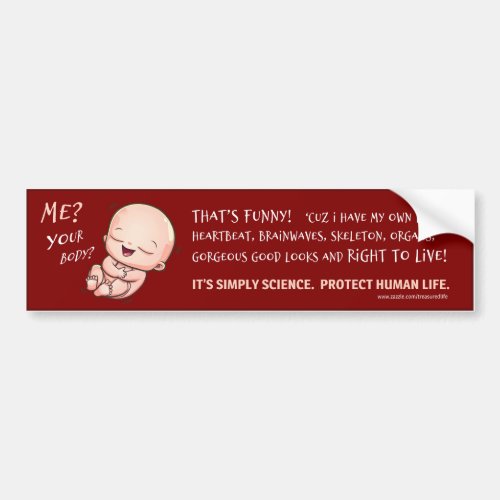 Simply Science 3 Bumper Sticker