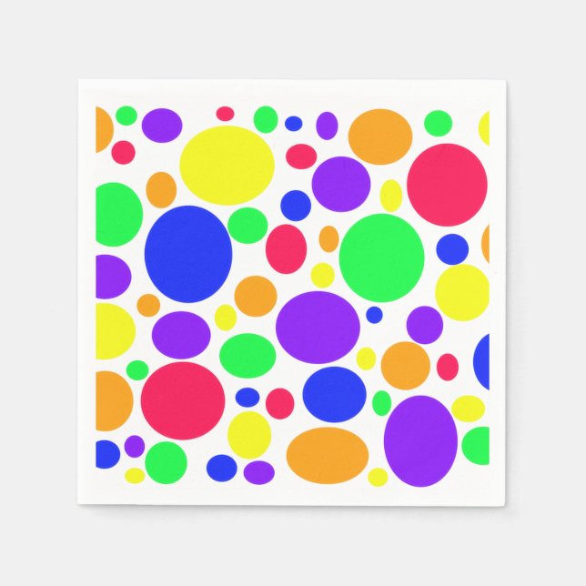 Simply Scrumptuous SPOTS Napkins (Front)