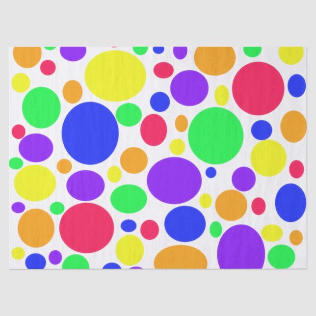 Simply Scrumptuous SPOTS Tissue Paper (Front)