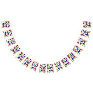 Simply Scrumtuous SPOTS Bunting Flags