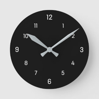 Simply square dials wall clock with white dials