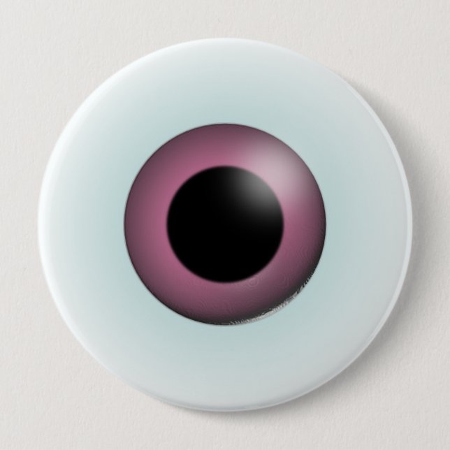 Simply Staring Back Pin Button (Front)