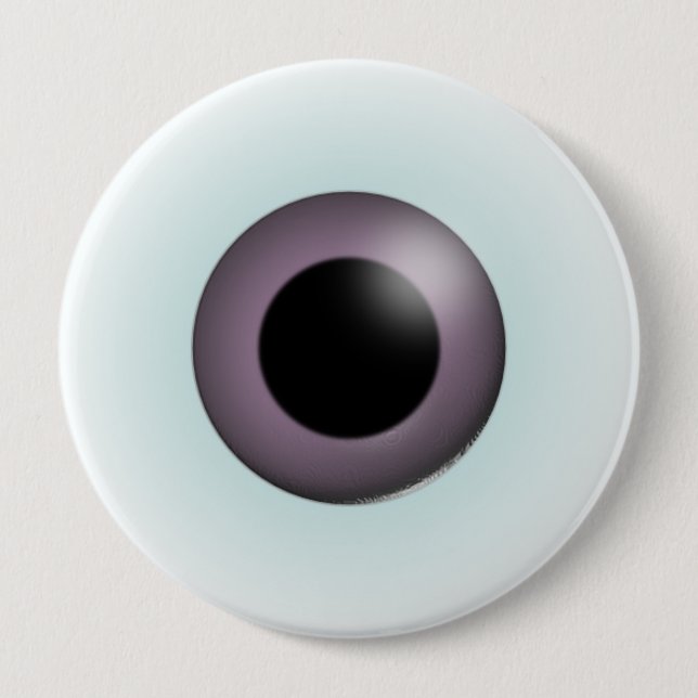 Simply Staring Back Pin Button (Front)